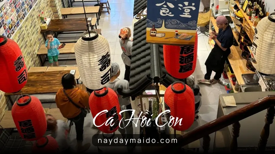 Không Gian Cá Hồi Con Quán Ăn Kiểu Nhật - TP Bảo Lộc