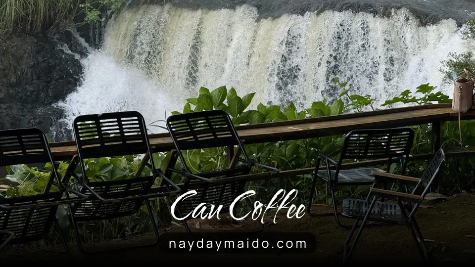 Không gian tại CAU Coffee - Thác Cây Cau