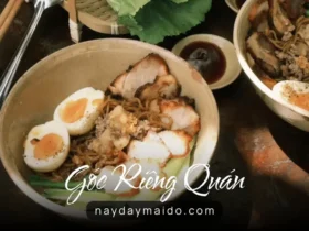 Góc Riêng Quán Quán Mì Tươi & Không Gian Mộc Mạc Giữa Phố