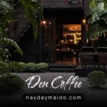 Không gian quán Đen Coffee Bảo Lộc