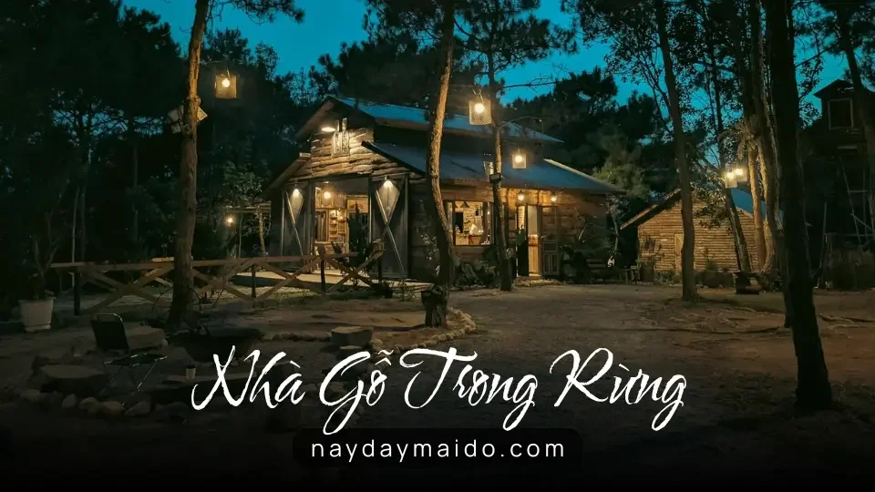 Không gian Nhà Gỗ Trong Rừng - Lộc Châu - TP Bảo Lộc