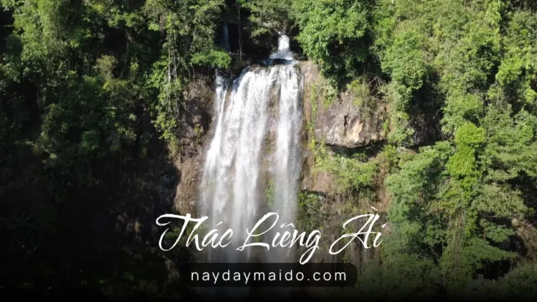 Thác Liêng Ài hiện ra một cách chậm rãi