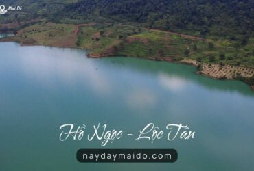 Hồ Ngọc Lộc Tân Mặt hồ yên tĩnh giữa núi đồi Video Flycam 4K