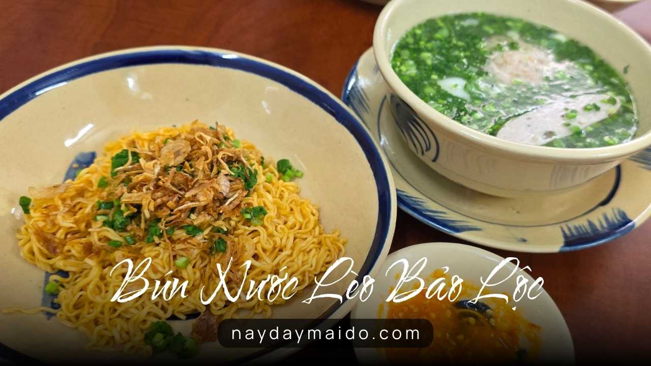Bún Nước Lèo Bảo Lộc – Quán bún quen vị như Sài Gòn ở P2