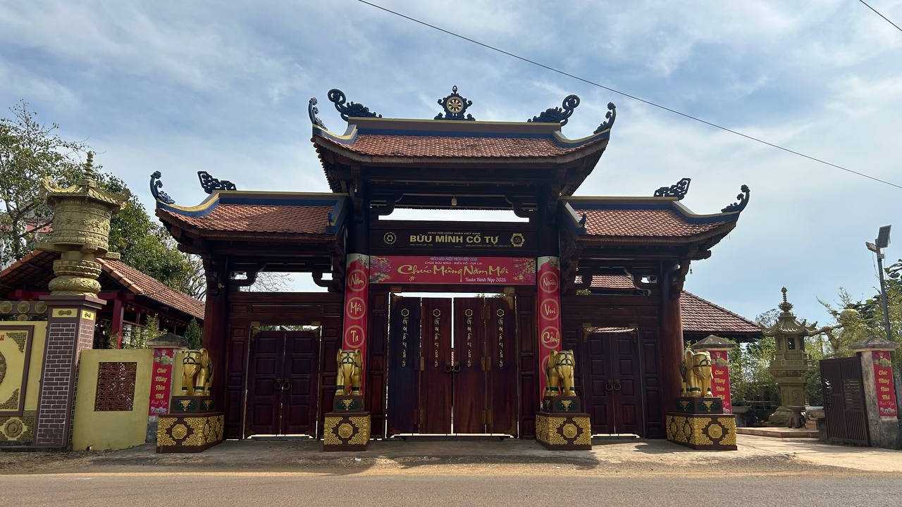 Chùa Bửu Minh Cổ Tự – Nơi thời gian chậm lại giữa đất đỏ Tây Nguyên